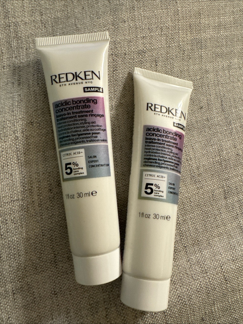 2 x Redken Acidic Bonding Concentrate 5% 🆕 Hair Bond Repair travel size